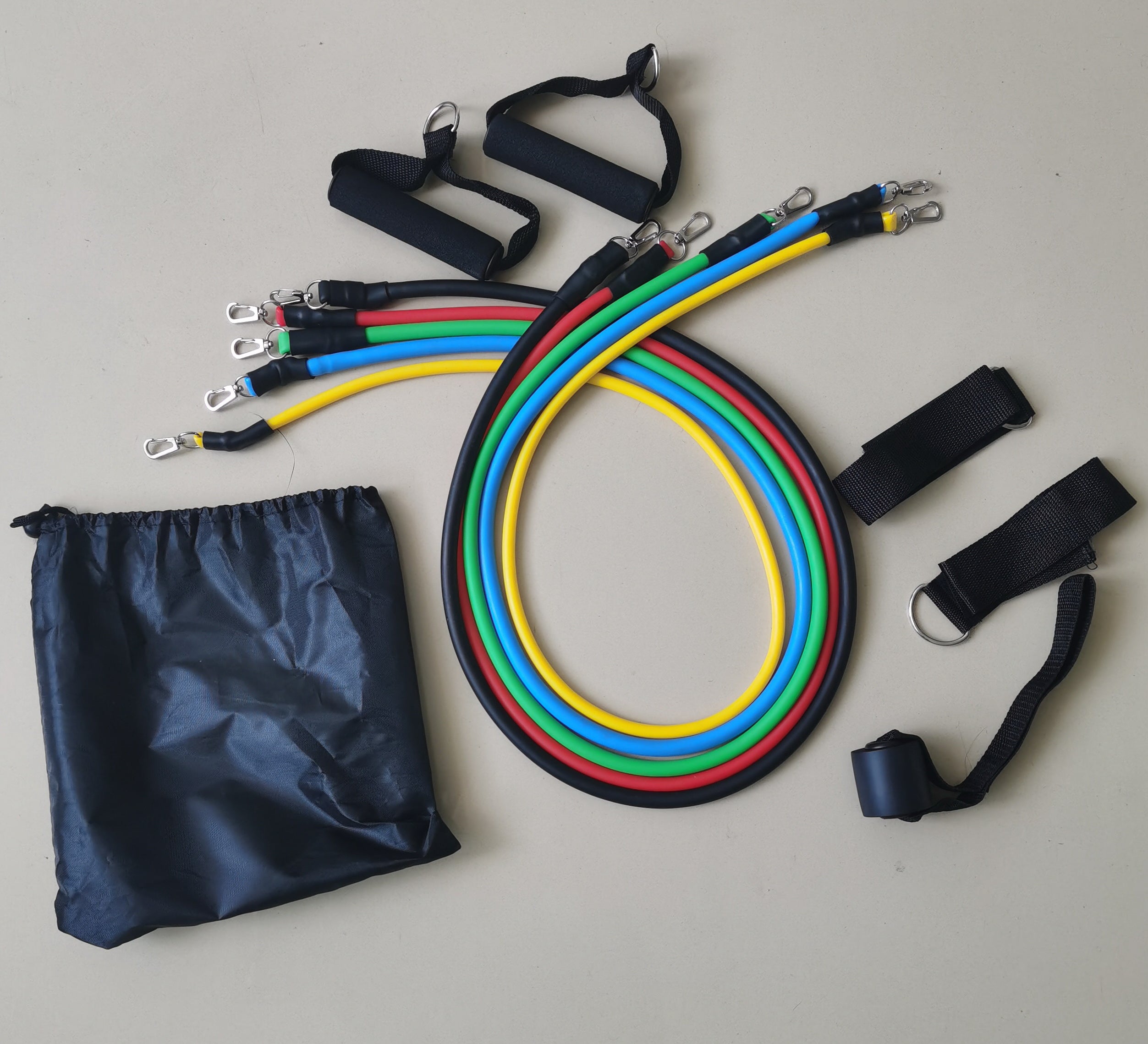 Inexa 5 Set Resistance Bands (up to 100lbs resistance)
